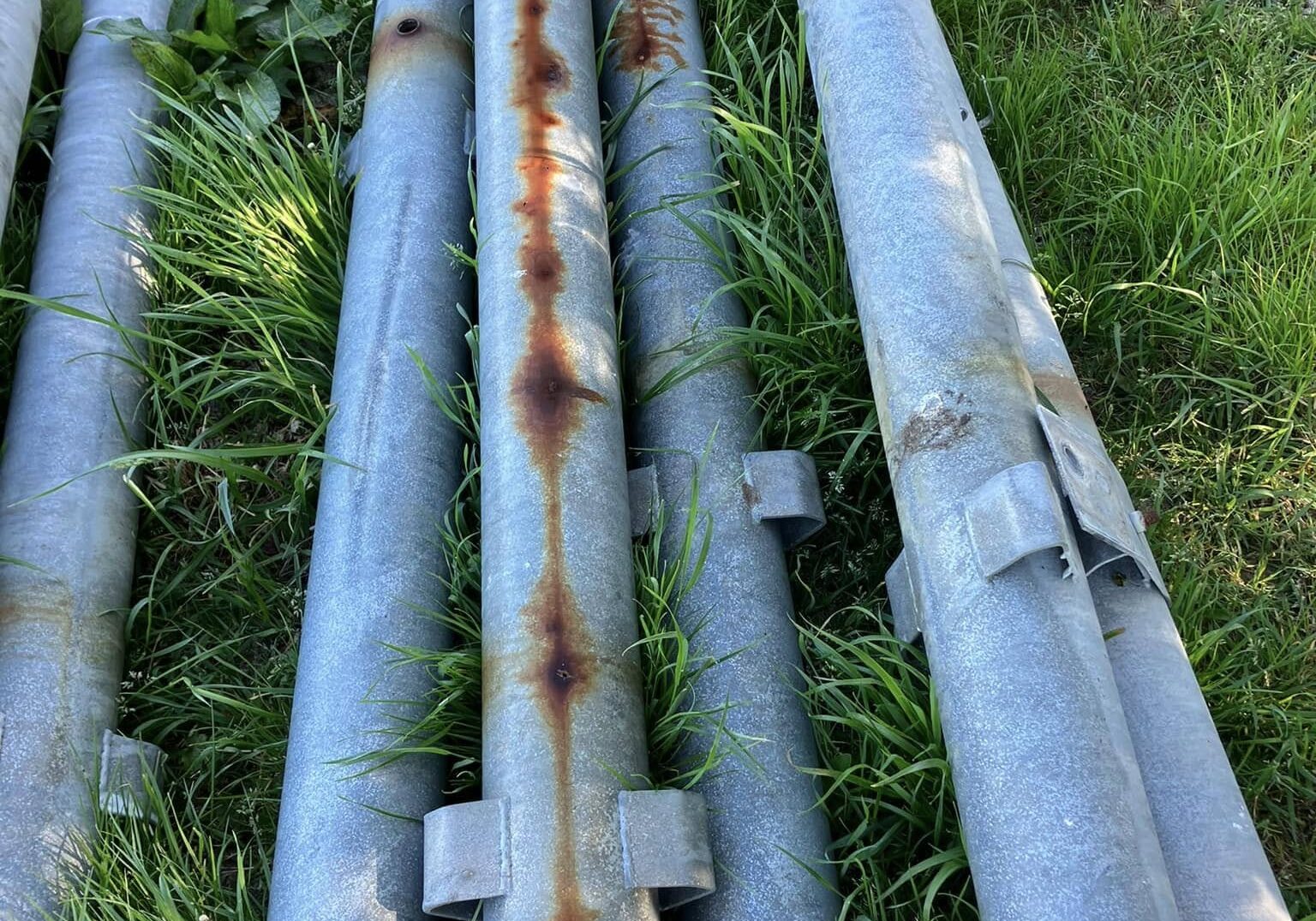 rusty pipes